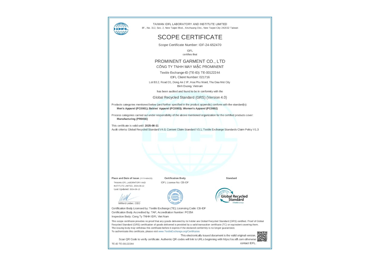 Charter Link Ltd.